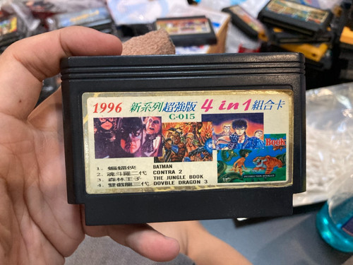 Famicom nes gioco 015 4in1 - c-015,
