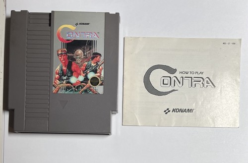Contra con manuale - , (nintendo