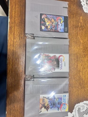 Lotto nintendo contra super - contra,,