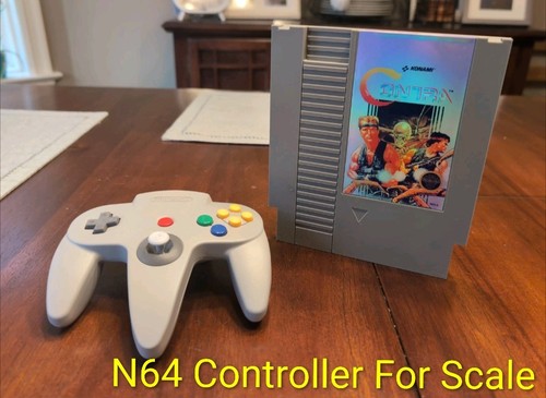 Oversized contra nes cartridge - oversized,