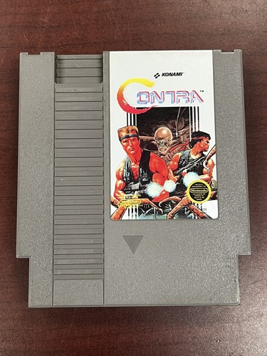 Cartuccia gioco konami contra - cartuccia,
