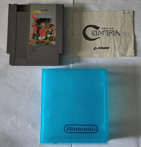 Contra - (nintendo, nes,