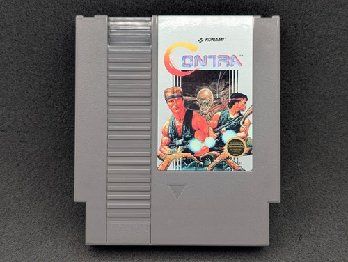Contra nes konami nintendo - nes,