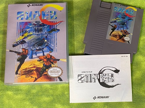 Super contra nes gioco - c,