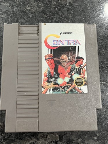 Nintendo nes contra - contra, testata