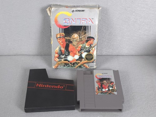 Konami contra nintendo nes - contra,