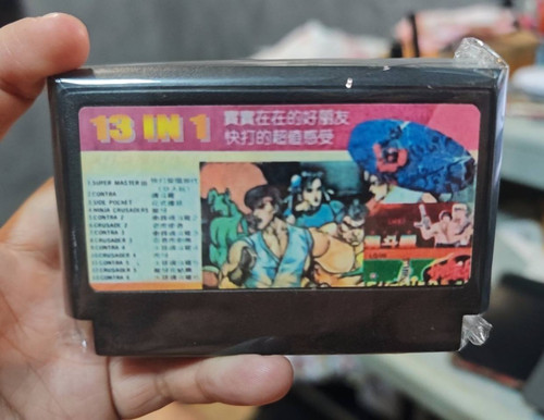 Famicom nes gioco 13in1 - nes, super