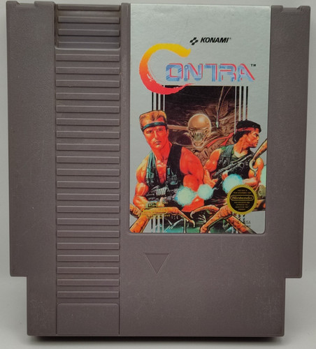 Cartuccia gioco konami - gioco, contra