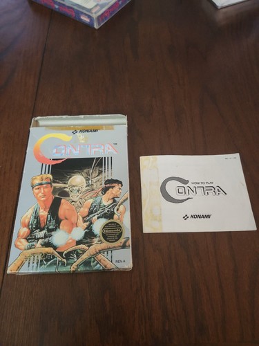 Contra nes box - contra,