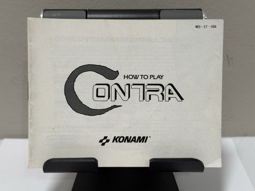 Nintendo nes contra manuale - nes,