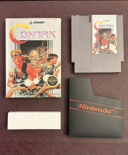 Contra konami - contra, (nintendo