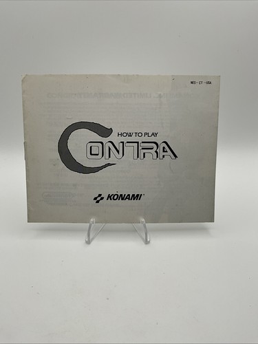 Contra nintendo nes solo - contra,