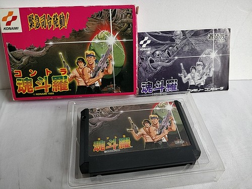 Contra konami nintendo famicom - konami,