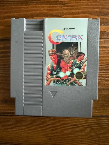 Konami contra - (nintendo, nes)