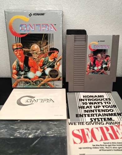 Contra nintendo nes cib - nintendo,