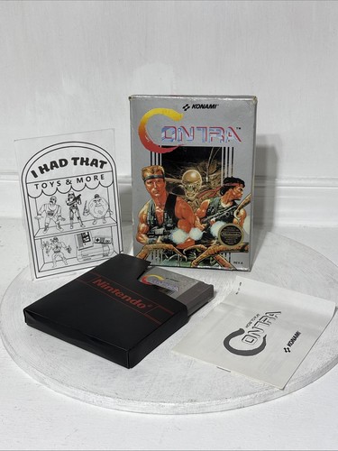 Contra nintendo nes 1988 cib - nintendo,