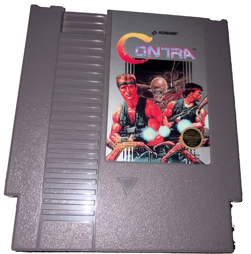 Videogioco contra nintendo nes - contra,